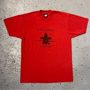 Vintage 90s Screen Stars Best Busy Warriors 1990 Shirt Single Stitch USA L